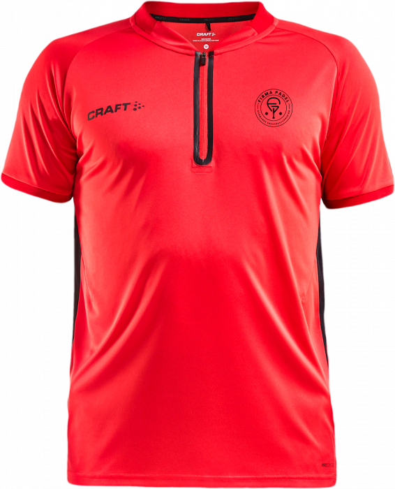 Craft - Fp Pro Control Polo Herre - Bright Red & sort