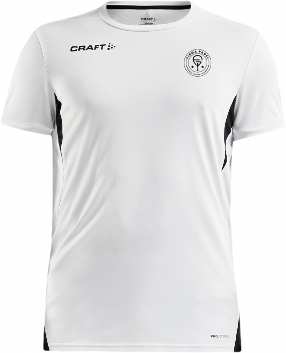 Craft - Fp Pro Control T-Shirt Herre - Hvid & sort