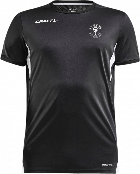Craft - Fp Pro Control T-Shirt Herre - Sort & hvid