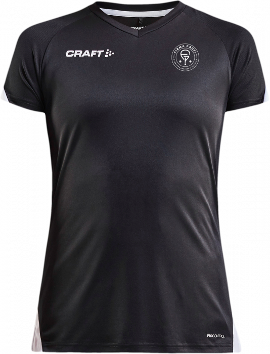 Craft - Fp Pro Control T-Shirt Dame - Sort & hvid