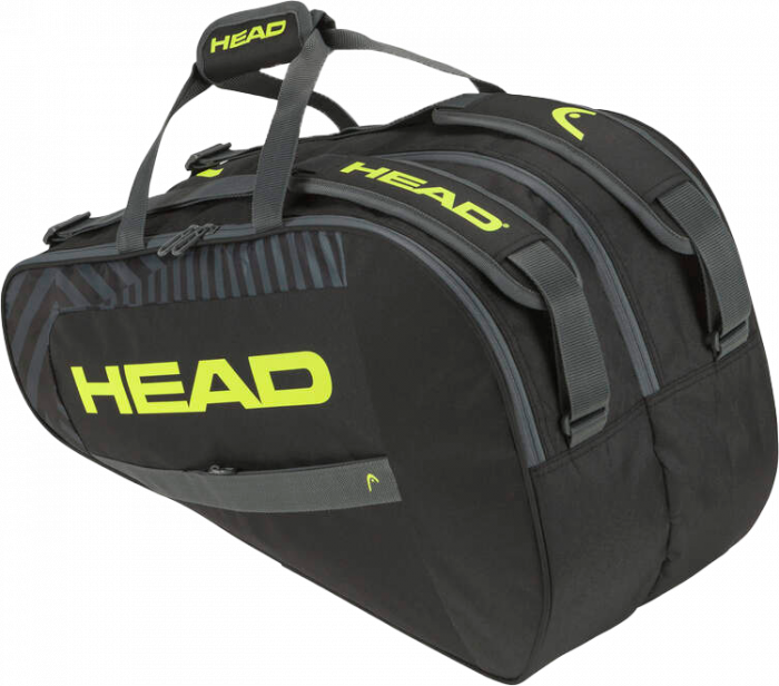 Head - Base Padel Bag - Black & neon yellow