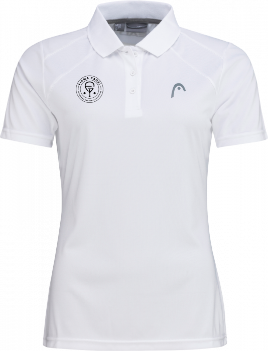 Head - Club 22 Tech Polo Shirt Women - White