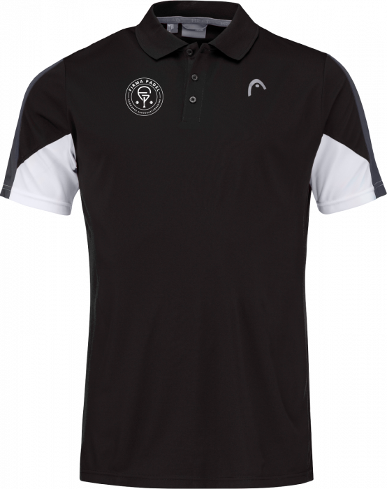 Head - Club 22 Tech Polo Shirt - Black & white